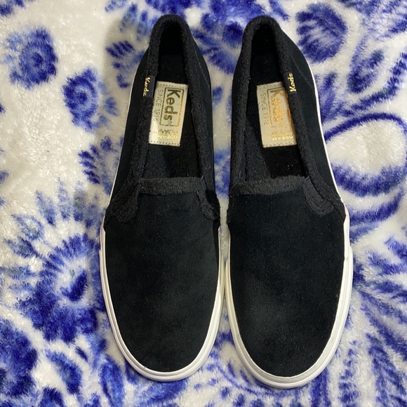 NWOT KEDS DREAM FOAM sneakers Black sz 8 - Picture 2 of 6